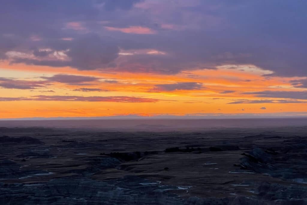 Badlands sunset and night sky 81 1024x684 1