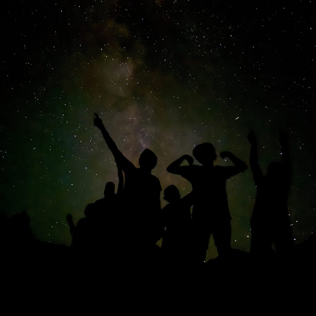 Night sky tours of the badlands